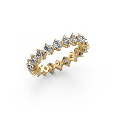 Stackable ring Janie 3.0mm 585 gold diamond 2.00 crt
