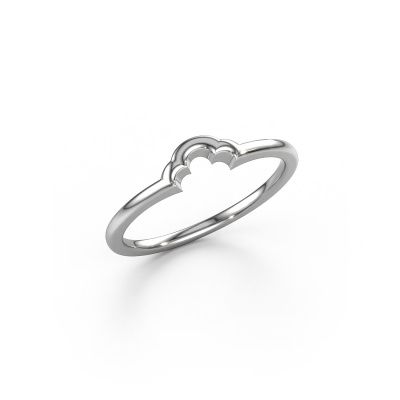 Stackable ring SRH0499C30N1 585 white gold
