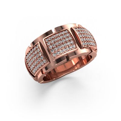 Ring Laura 585 rose gold zirconia 1 mm