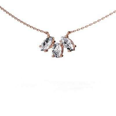 Necklace Rachal 585 rose gold diamond 1.24 crt