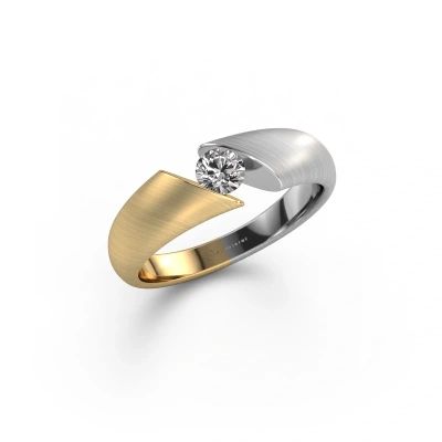 Verlobungsring Hojalien 1 585 Gold Zirkonia 4 mm