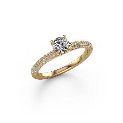 Engagement ring Elenore rnd 585 gold diamond 0.50 crt