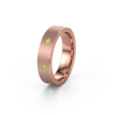 Ehering WH0105L15BM 585 Roségold Peridot 2 mm ±5x2 mm