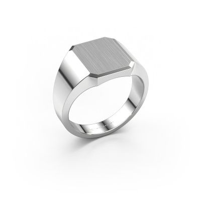 Signet ring Abel 2 585 white gold