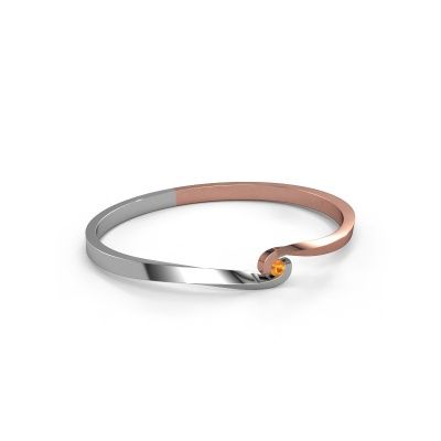 Bangle Sheryl 585 rose gold citrin 3.7 mm