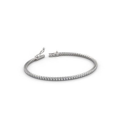 Tennis bracelet Shirley 1.8 diamond 585 white gold 1.85 crt