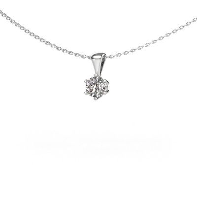 Necklace Fay 585 white gold zirconia 4.7 mm
