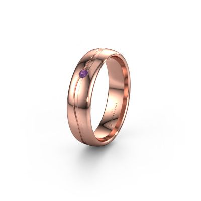 Ehering WH0905L35X 585 Roségold Amethyst ±5x1.7 mm