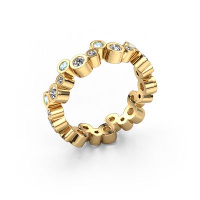 Ring Tessa 585 gold zirconia 2.5 mm