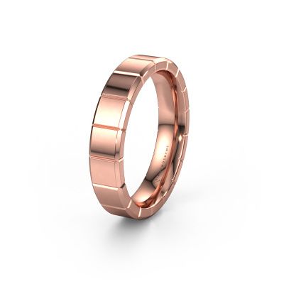 Wedding ring WH2055M15DP 585 rose gold ±0.20x0.09in