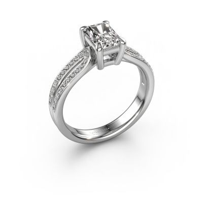 Bague de fiançailles Antonia rad 2 950 platine diamant 1.23 crt