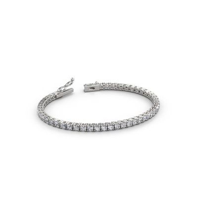 Tennis bracelet Shirley 3.0 diamond 585 white gold 4.70 crt