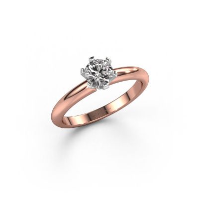Engagement ring Tiffy 1 585 rose gold diamond 0.50 crt