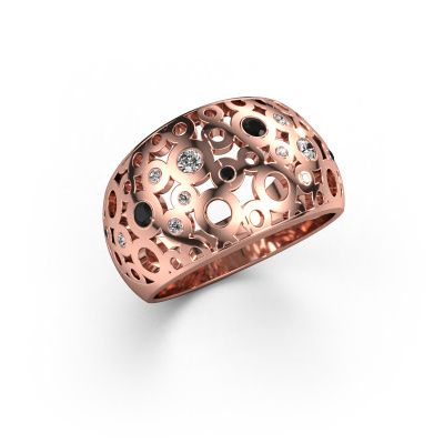 Ring Jaylinn 585 rose gold zirconia 2.2 mm