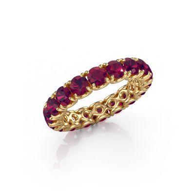 Bague superposable Estee 3.7 585 or jaune rhodolite 3.7 mm
