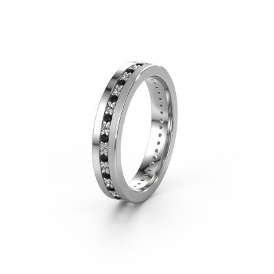 Alliance WH0203L14BPM 585 or blanc diamant noir 0.484 crt ±4x2 mm