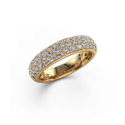 Bague Emely 6 585 or jaune diamant 0.952 crt