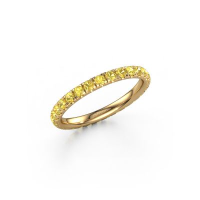 Vorsteckring Jackie 2.0 585 Gold Gelb Saphir 2 mm