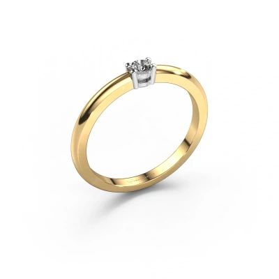 Ring Michelle 1 585 Gold Zirkonia 2.7 mm