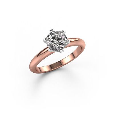 Engagement ring Tiffy 1 585 rose gold diamond 1.00 crt
