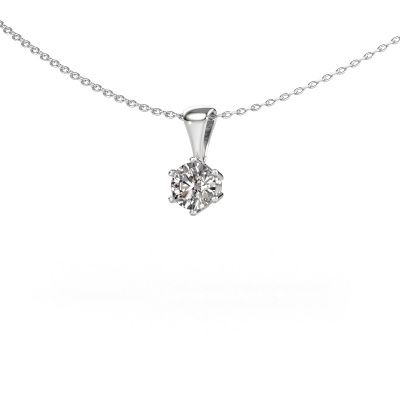 Necklace Fay 950 platinum diamond 0.60 crt