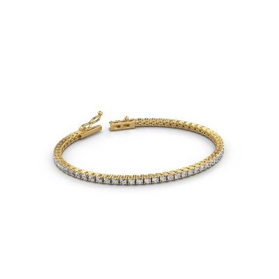 Tennis bracelet Shirley 2.4 lab diamond 585 gold 3.245 crt