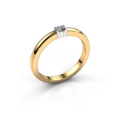 Ring Yasmin 1 585 goud lab-grown diamant 0.25 crt