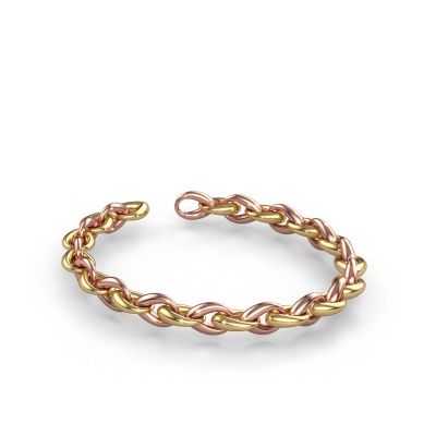 Bracelet Rachelle 10mm 585 gold ±0.39 in