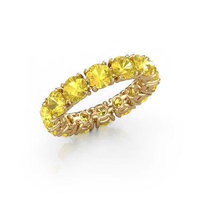 Ring Vivienne 4.7 585 gold yellow sapphire 4.7 mm