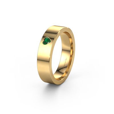 Ehering WH0101L15BPHRT 585 Gold Smaragd ±5x2 mm