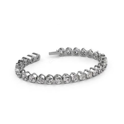 Tennis bracelet Allegra 5 mm 585 white gold diamond 14.00 crt