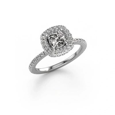 Engagement ring Talitha CUS 950 platinum lab grown diamond 1.428 crt