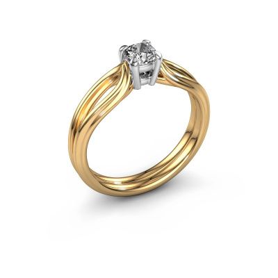 Verlobungsring Antonia cus 1 585 Gold Diamant 0.33 crt