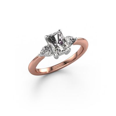 Verlovingsring Chanou RAD 585 rosé goud diamant 1.42 crt