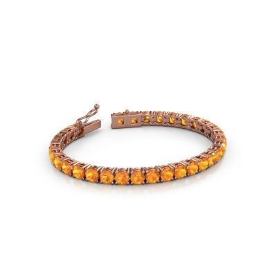 Tennis bracelet Shirley 5.0 585 rose gold