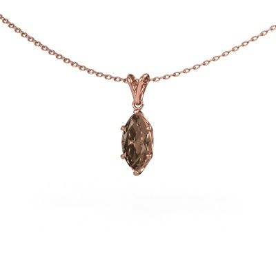 Hanger Sam MRQ 585 rosé goud bruine diamant 1.00 crt