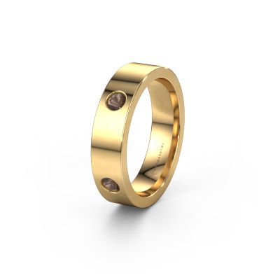 Ehering WH0104L15BP 585 Gold Rauchquarz 3 mm ±4x2 mm