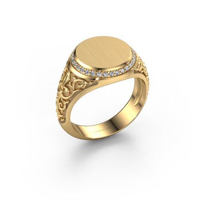 Signet ring Moor 1 585 gold