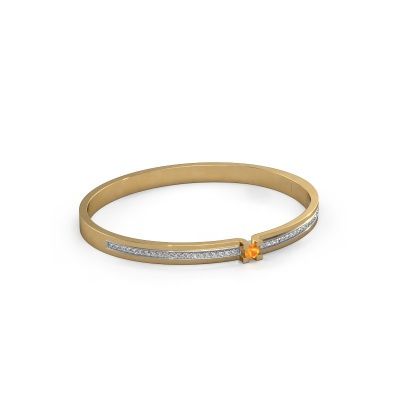 Bracelet Myrthe 585 gold citrin 4 mm