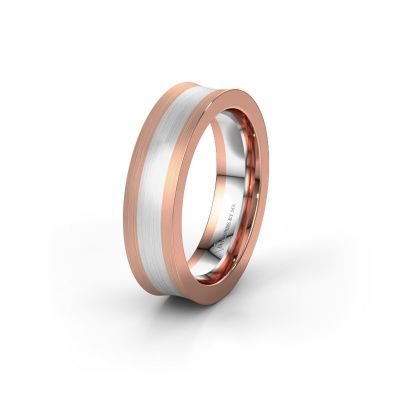 Wedding ring WH2238M2 585 rose gold ±5x2 mm