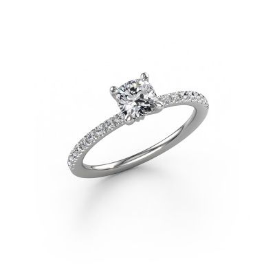 Verlobungsring Crystal CUS 2 950 Platin Diamant 0.880 crt