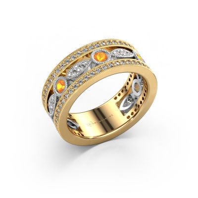 Ring Jessica 585 gold citrin 2.5 mm
