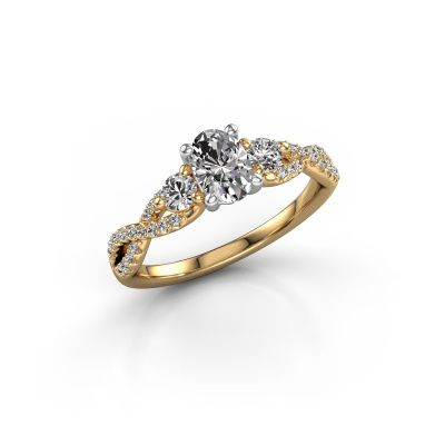 Verlovingsring Marilou CUS 585 goud diamant 0.69 crt