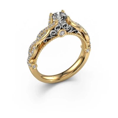 Engagement ring Chantelle 585 gold diamond 0.773 crt