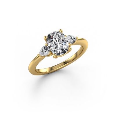 Engagement ring Chanou CSH 585 gold diamond 1.92 crt