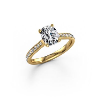Engagement ring Mignon CSH 2 585 gold lab grown diamond 1.25 crt
