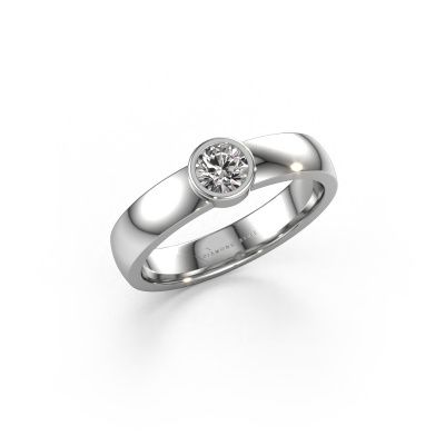 Ring Ise 1 585 white gold diamond 0.30 crt