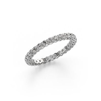 Stackable ring Michelle full 2.0 950 platinum lab grown diamond 0.930 crt