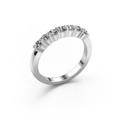 Ring Yasmin 7 585 white gold zirconia 2.7 mm