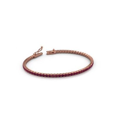 Tennis bracelet Shirley 2.2 585 rose gold 2.2 mm